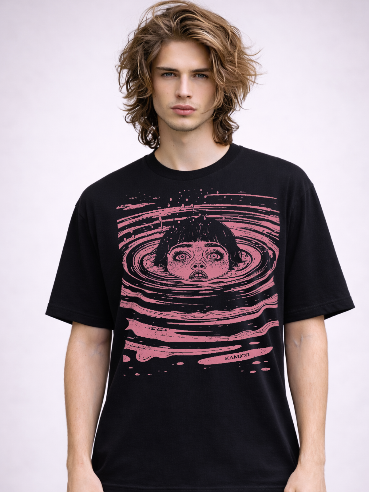 Drowning Girl Anime Shirt