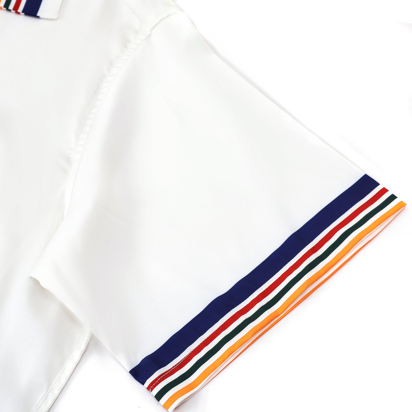 Western Architecture Camp Collar Casual Tennis Shirt