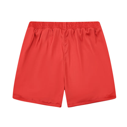 Mouse Music Print Elastic Waistband Summer Casual Shorts
