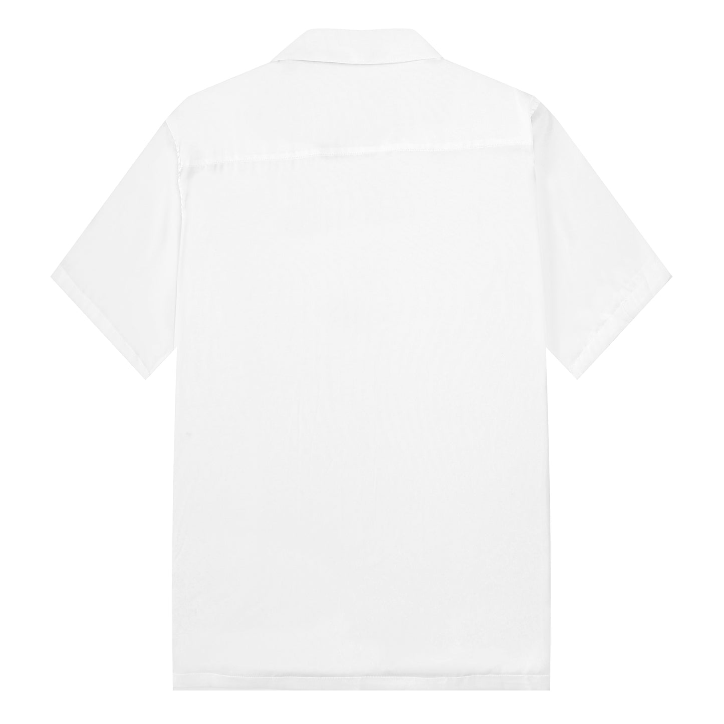 Sun Bamboo Combination Print Camp Collar Short Sleeve Shirt