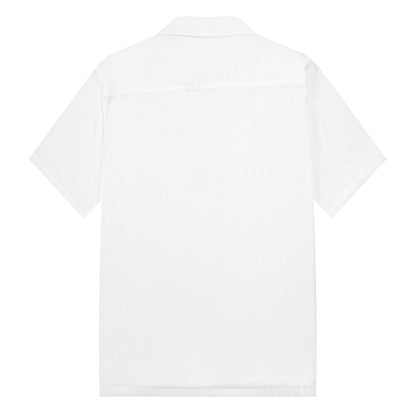 Sun Bamboo Combination Print Camp Collar Short Sleeve Shirt