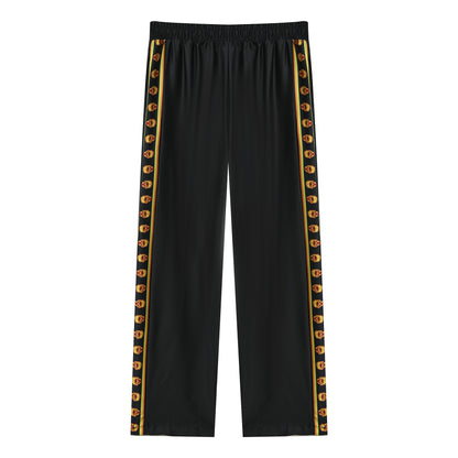 Halloween Ghost Rider Casual Trousers With Elastic Waistband