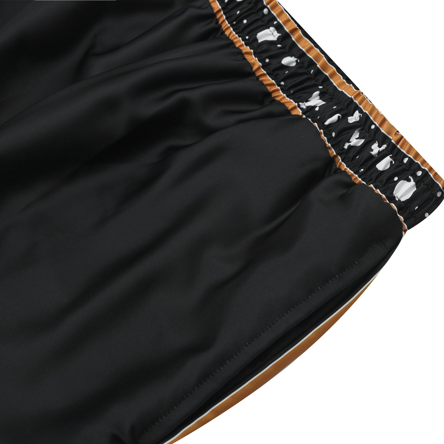 Halloween Bogy Casual Trousers With Elastic Waistband