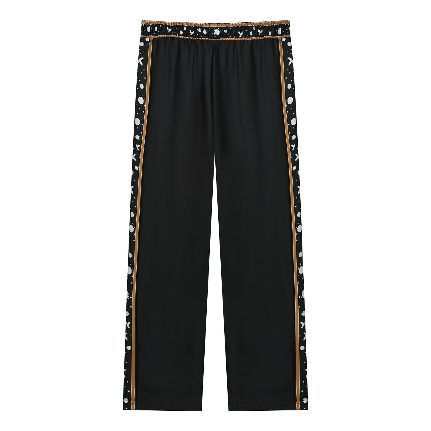 Halloween Bogy Casual Trousers With Elastic Waistband
