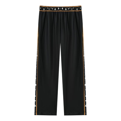 Halloween Bogy Casual Trousers With Elastic Waistband