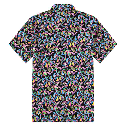 Aloha Style Batman Button Short Sleeve Shirt
