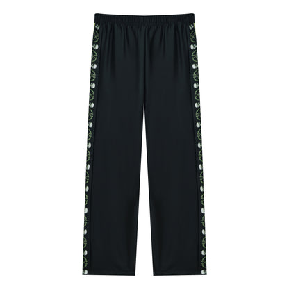 Halloween Ghost Casual Trousers With Elastic Waistband