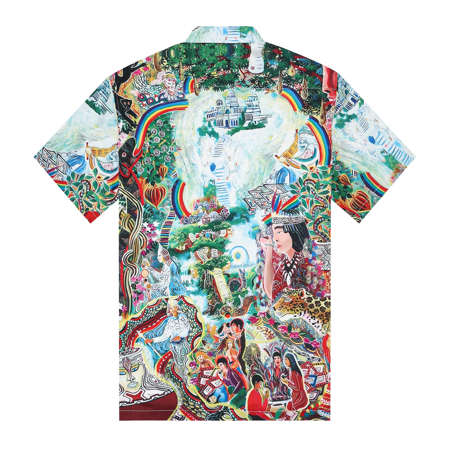 Puca Lupuna Short Sleeve Sports Shirt Festival Wear