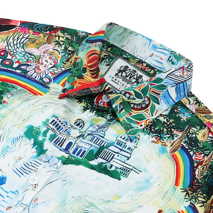 Puca Lupuna Short Sleeve Sports Shirt Festival Wear