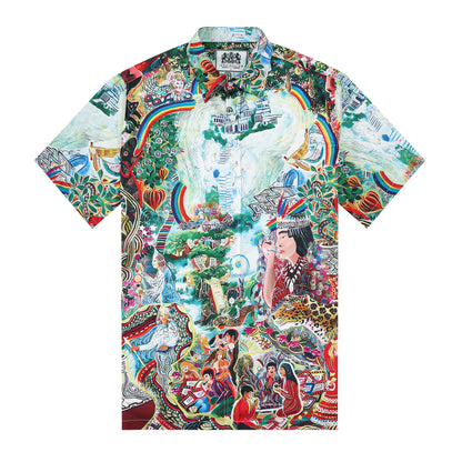Puca Lupuna Short Sleeve Sports Shirt Festival Wear