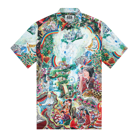 Puca Lupuna Short Sleeve Sports Shirt Festival Wear