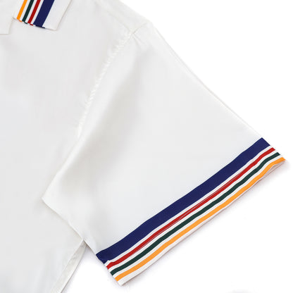 Tropical Style Short Sleeve Sports Shirt for Men