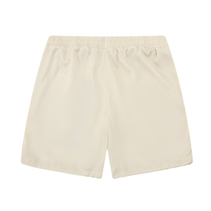 Western Cowboy Cat Print Elastic Waistband Summer Casual Shorts