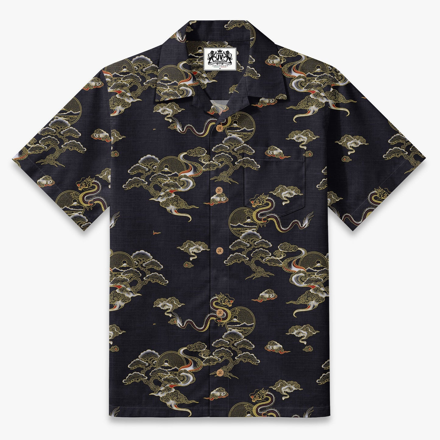 Celestial Dragon Aloha Camp Shirt