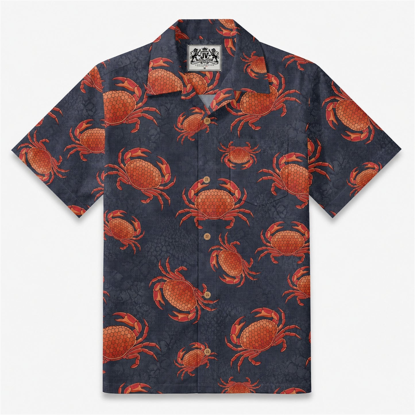 Coastal Crab Crush Camp Shirt