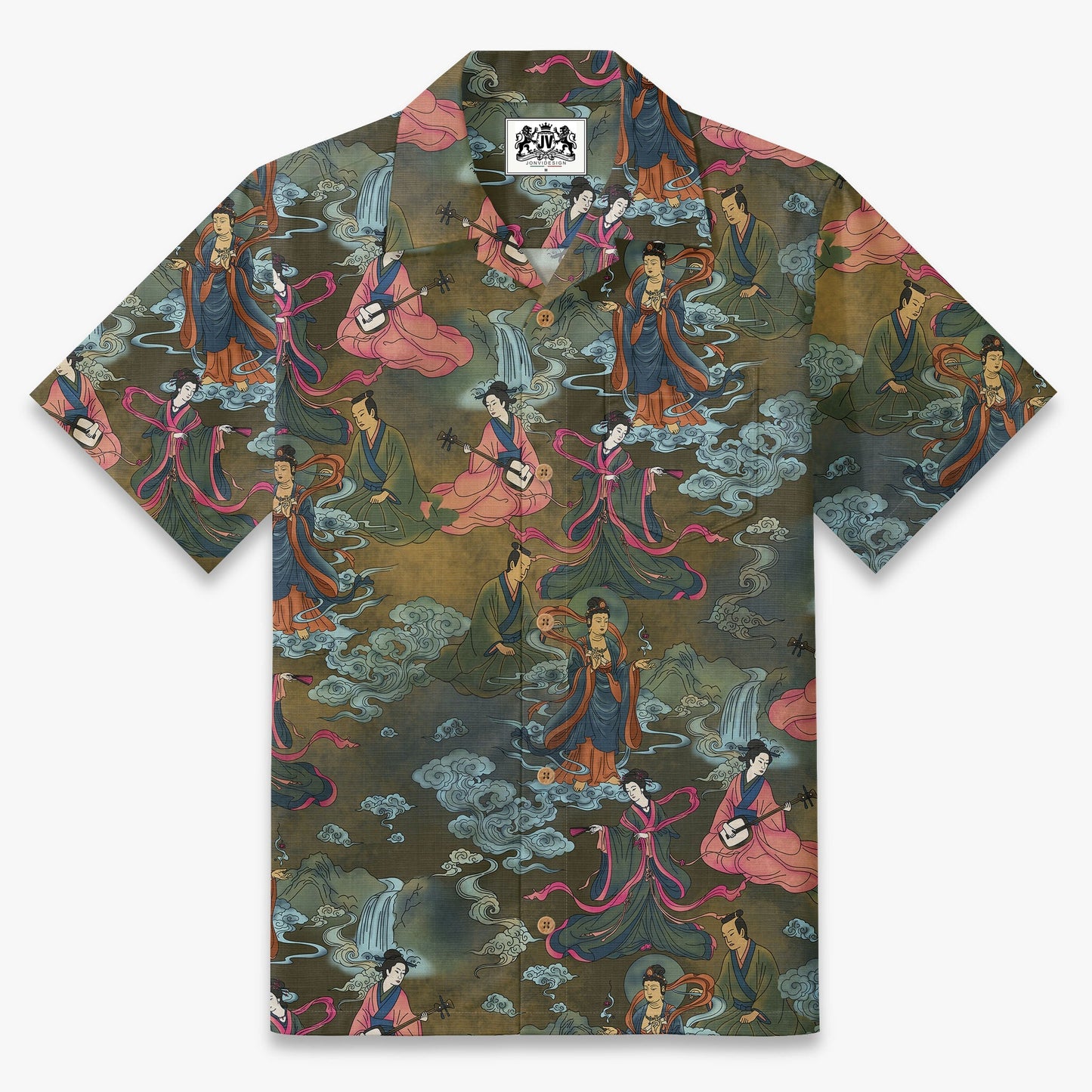 Celestial Apsara Camp Shirt