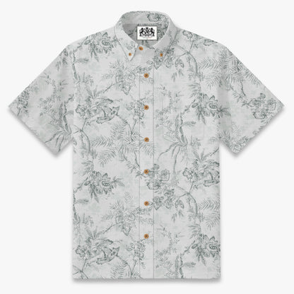 Monochromatic Botanical Toile