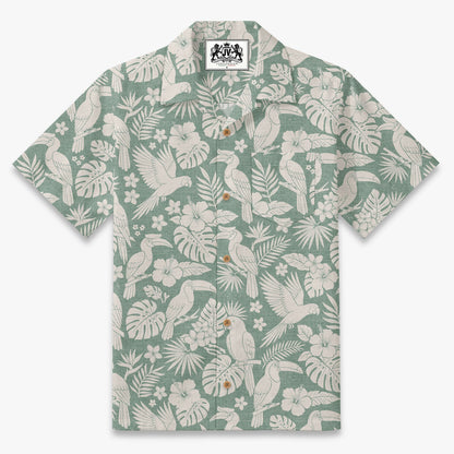 The Coastal Aviary Toile Camp Shirt