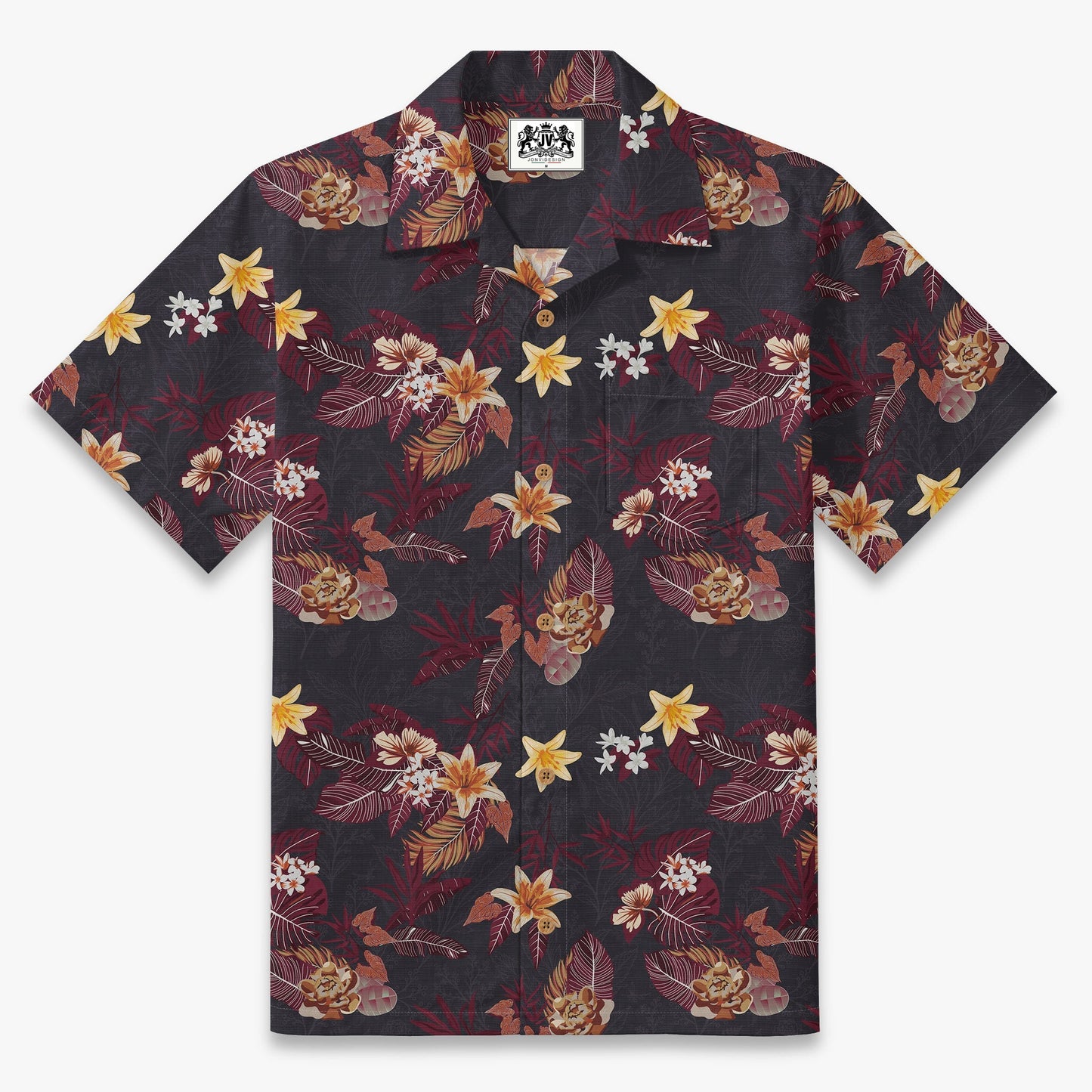 Resort Noir Camp Shirt