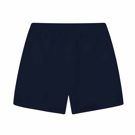 High-Grade Gray Style Elastic Waistband Summer Casual Shorts