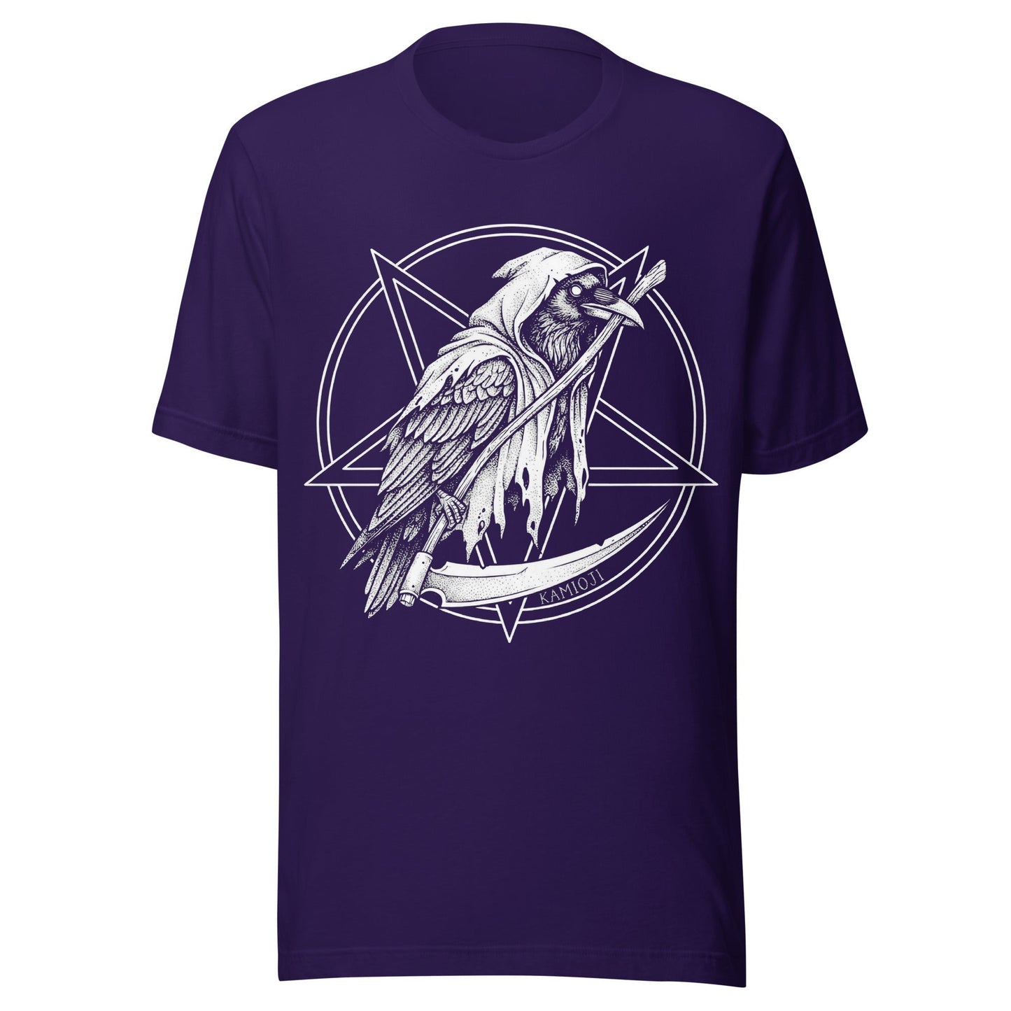 Grim Reaper Crow T Shirt