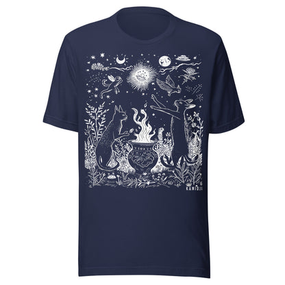 Celestial Cat Coven T-Shirt