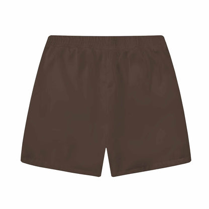 Retro Ethnic Pattern Elastic Waistband Summer Casual Shorts