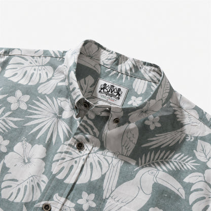 The Coastal Aviary Toile Shirt