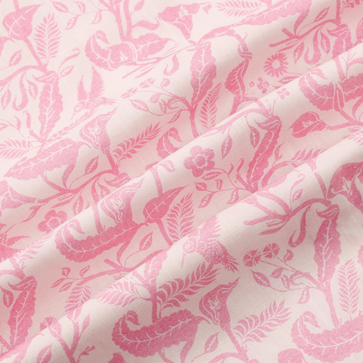 Pink Paisley Pattern Button Short Sleeve Shirt