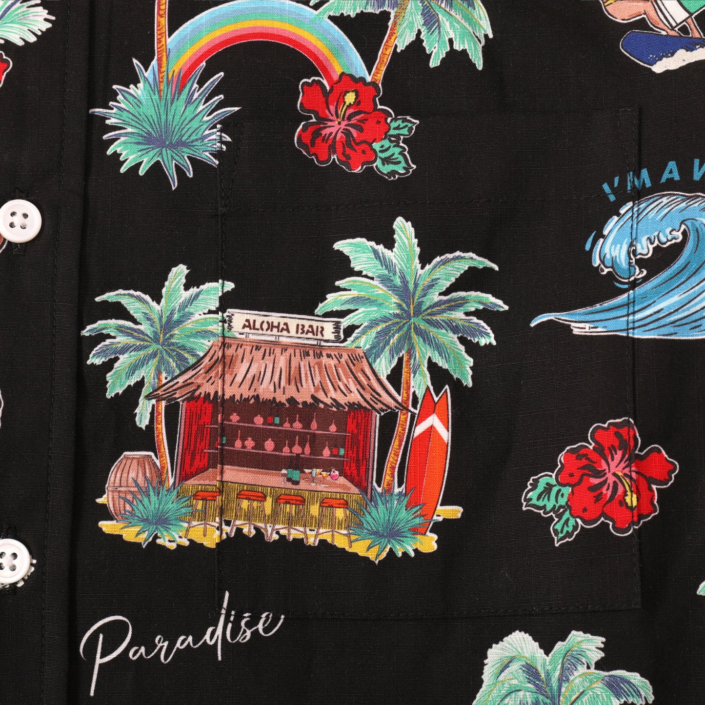 Summer Vibe Button Short Sleeve Shirt