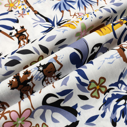 Hawaii Pattern Button Short Sleeve Shirt
