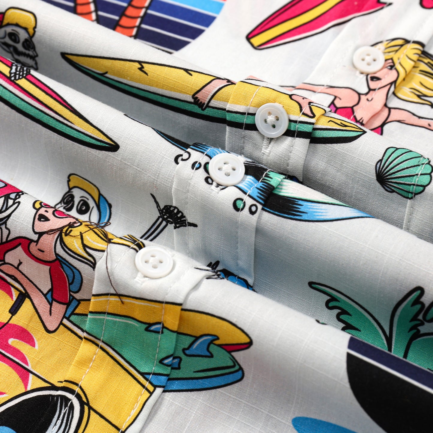 Vacation Wear Print Short Sleeve Shirt