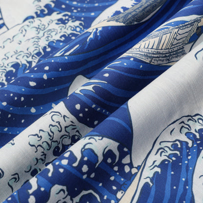 Great Wave Kanagawa Camp Collar Short Sleeve Shirt