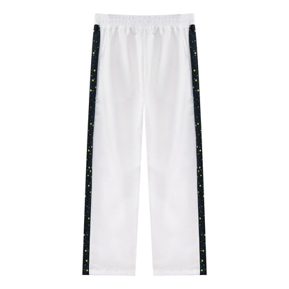 The Shining Little Boy Shady Print Halloween Casual Trousers With Elastic Waistband