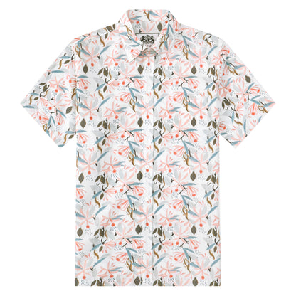 Aloha Style Button Short Sleeve Shirt