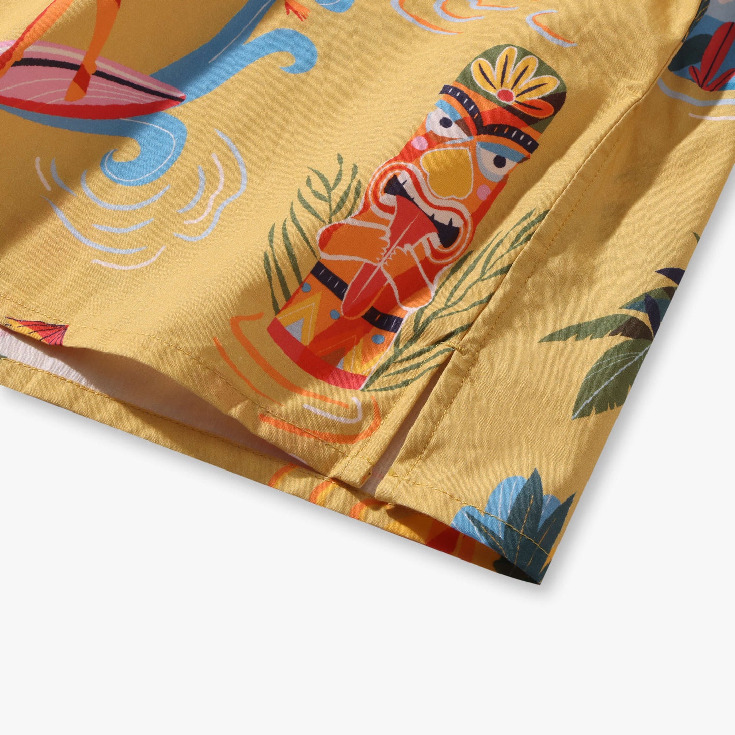 Retro Tiki Luau Hawaiian Shirt