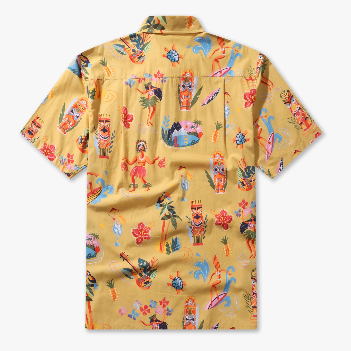 Retro Tiki Luau Hawaiian Shirt