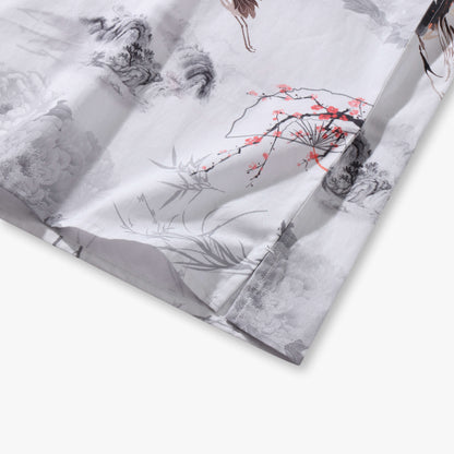 Oriental Poetic Landscape Shirt