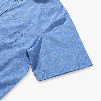 The Ocean Breeze Lattice Print