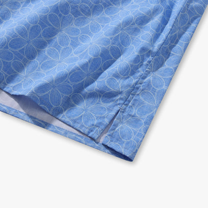 The Ocean Breeze Lattice Print