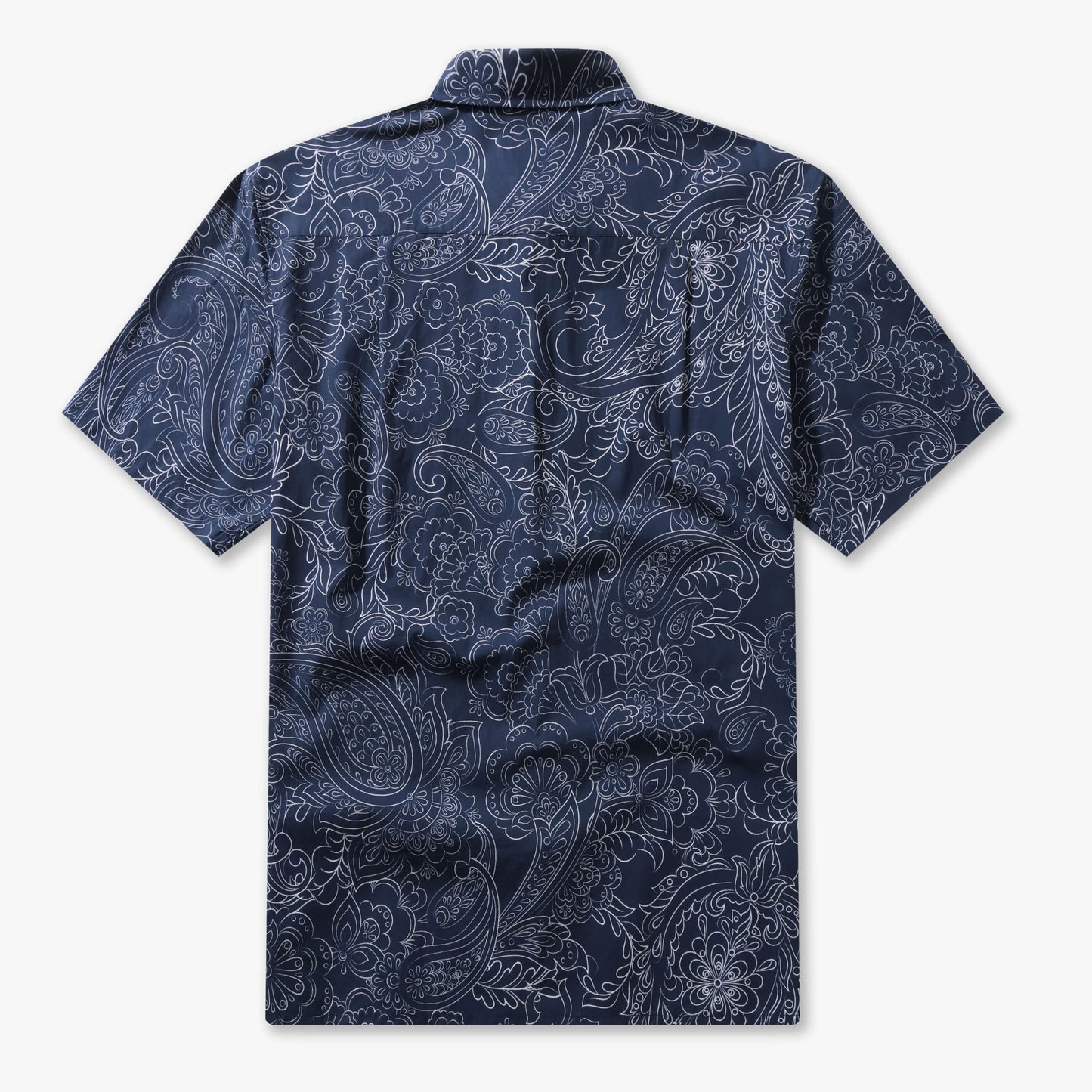 Cocoa Paisley Vintage Short-Sleeve