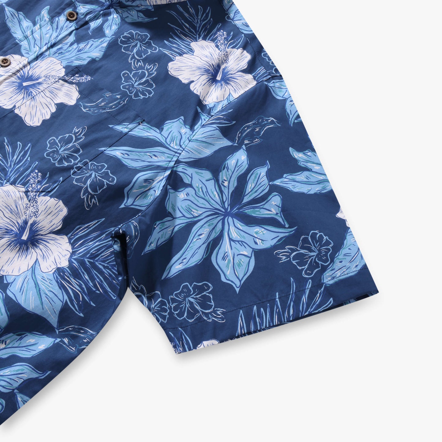 Midnight Hibiscus Shirt