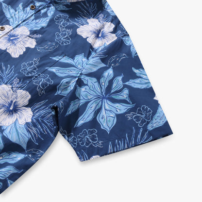 Midnight Hibiscus Shirt