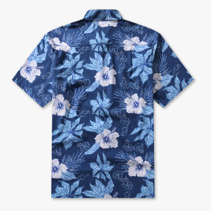 Midnight Hibiscus Shirt