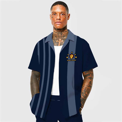 Ghorman Resistance Camp Collar Casual Shirt