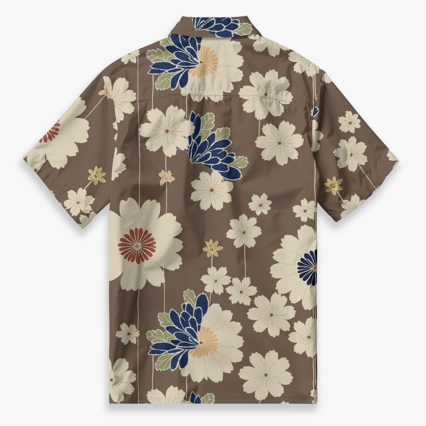 Midnight Petal Waltz Camp Shirt