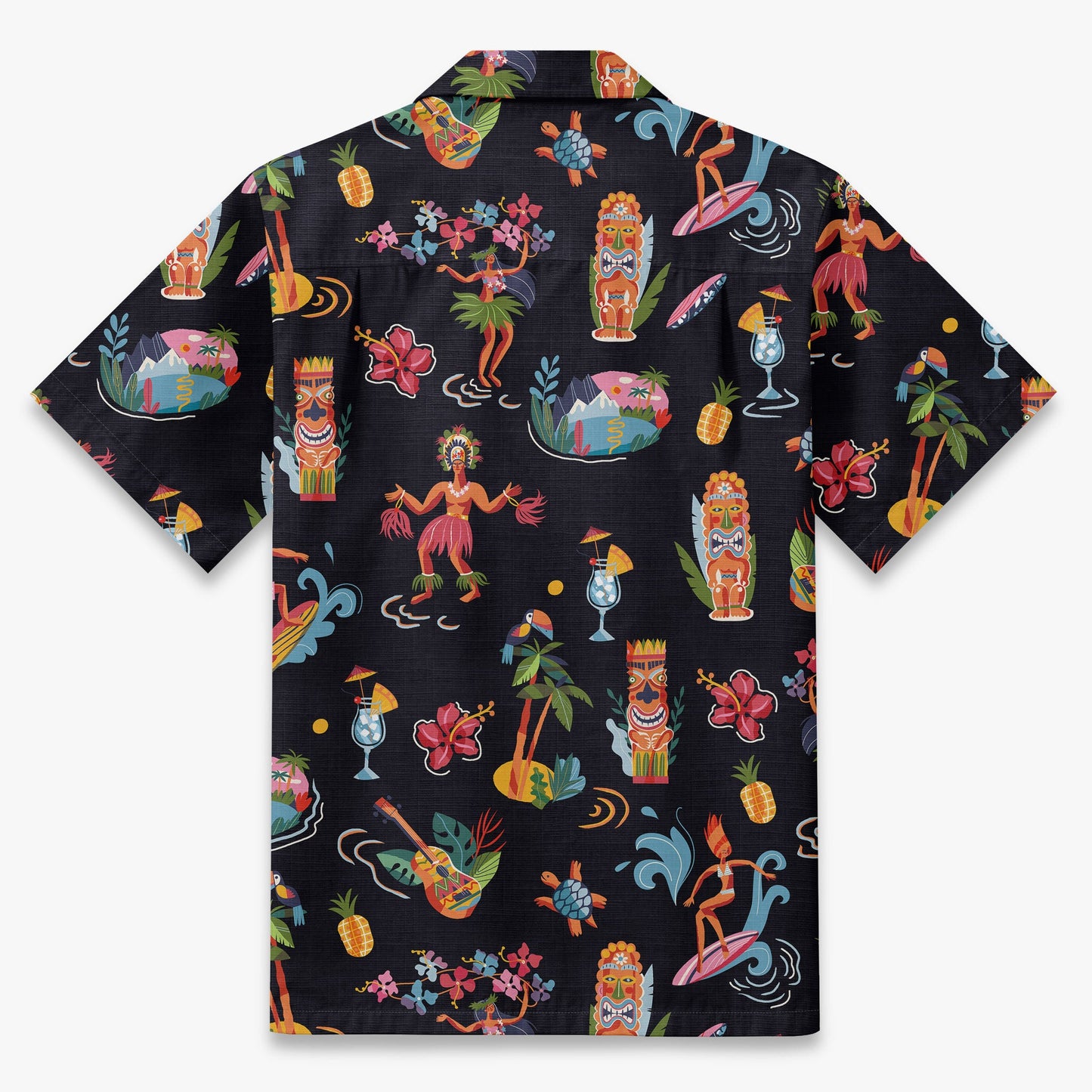 Retro Tiki Luau Hawaiian Shirt