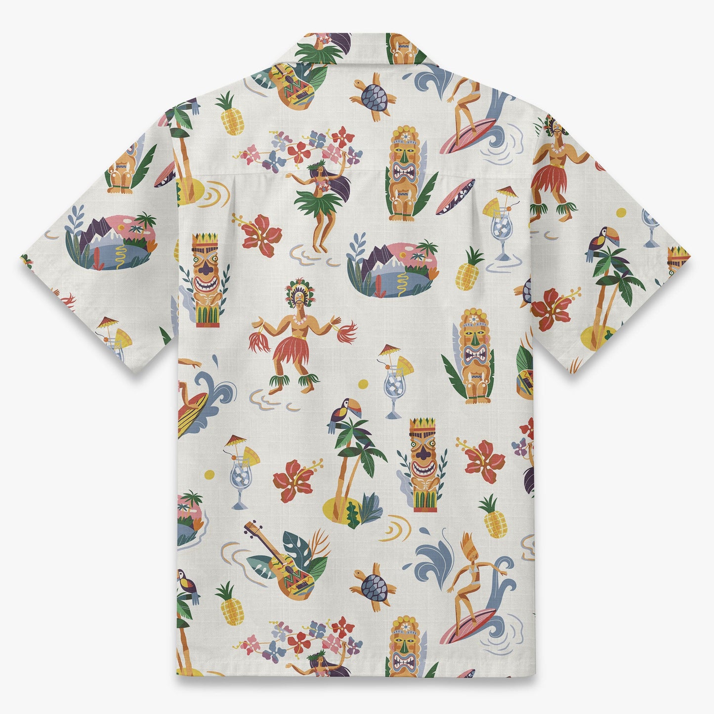 Retro Tiki Luau Hawaiian Shirt