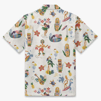 Retro Tiki Luau Hawaiian Shirt