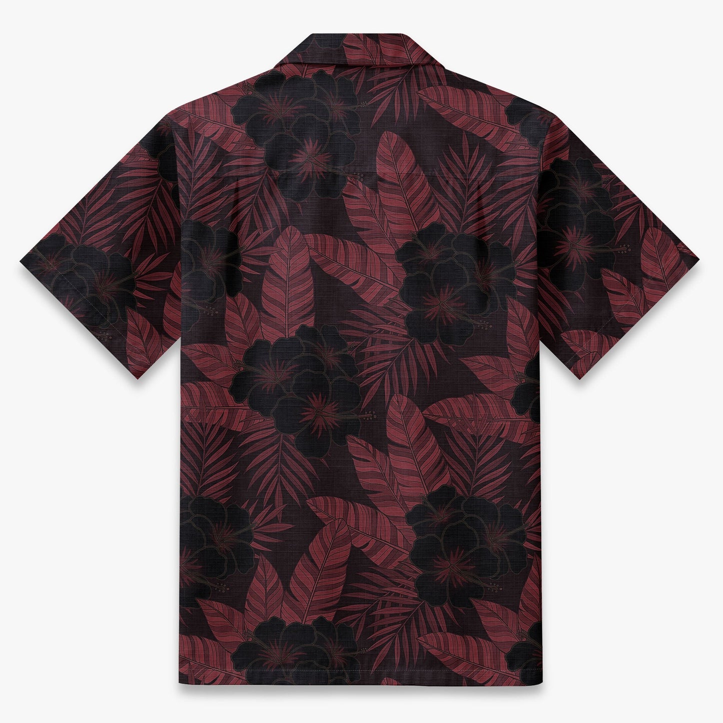 Moonlit Hibiscus Camp Shirt